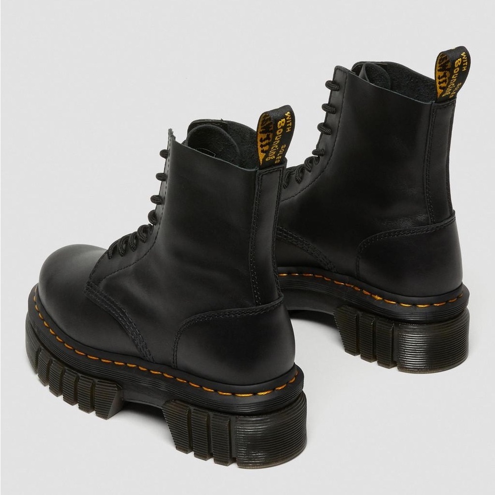 Dr. Martens Black Chunky Sole Boots - Picture 7 of 16